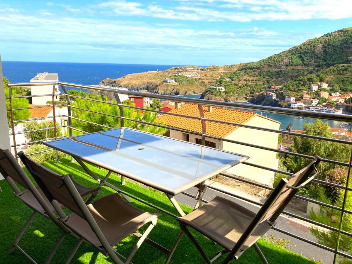 Residence Costa Vermella, Vue Mer Et Montagne Au Calme Cerbère المظهر الخارجي الصورة